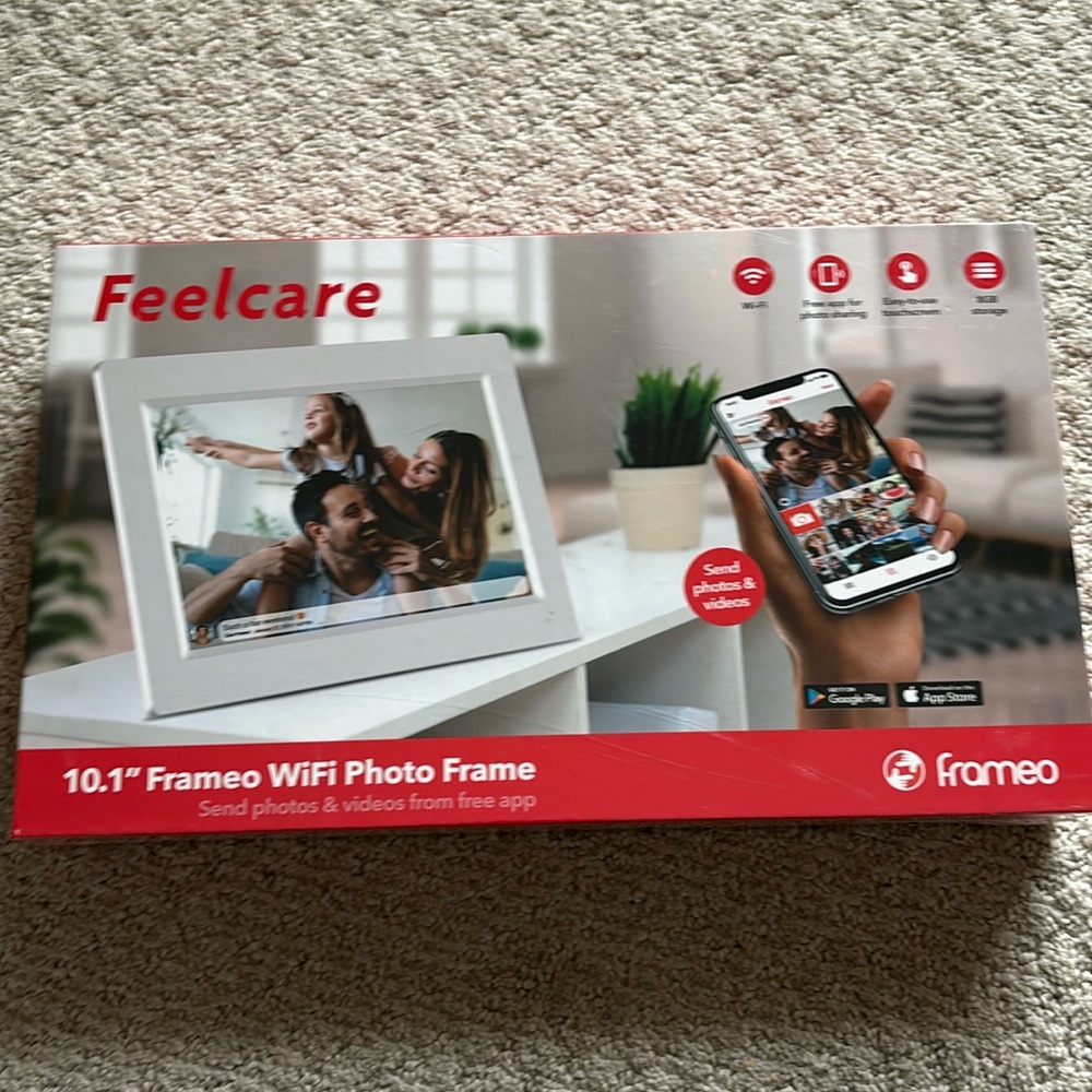 In packaging frameo digital frame